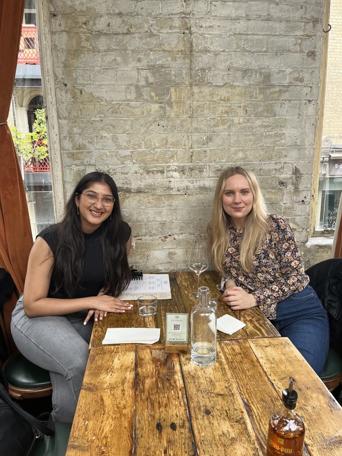 A Research Lunch Club lunch