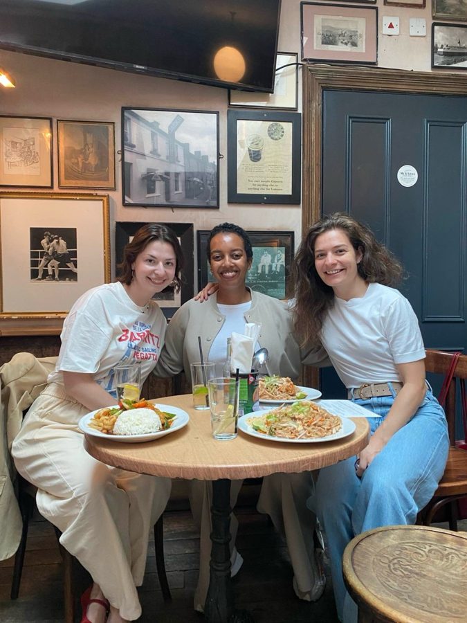 Researchers at a meetup in London
